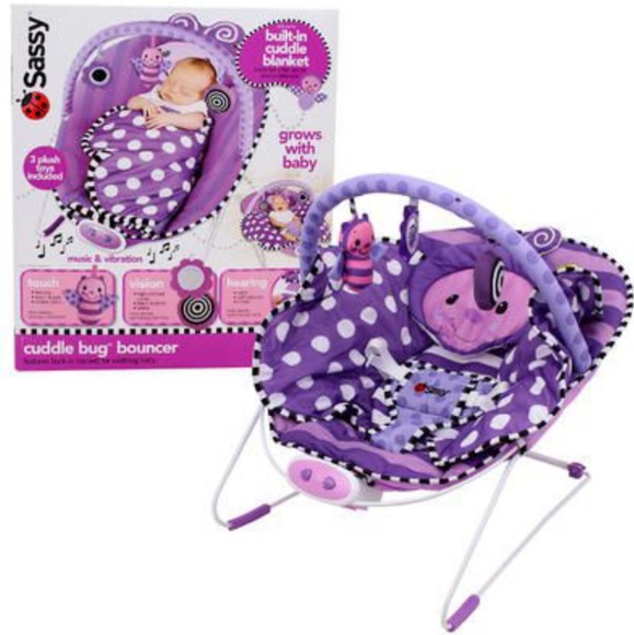 sassy cuddle bug bouncer